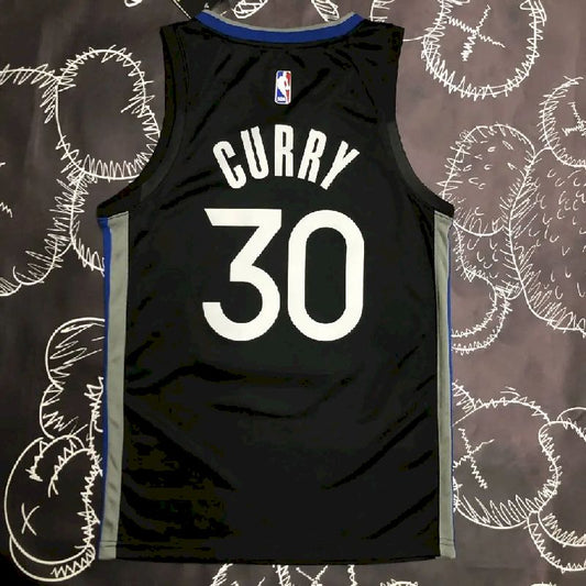 Camisa preta masculina Stephen Curry Team