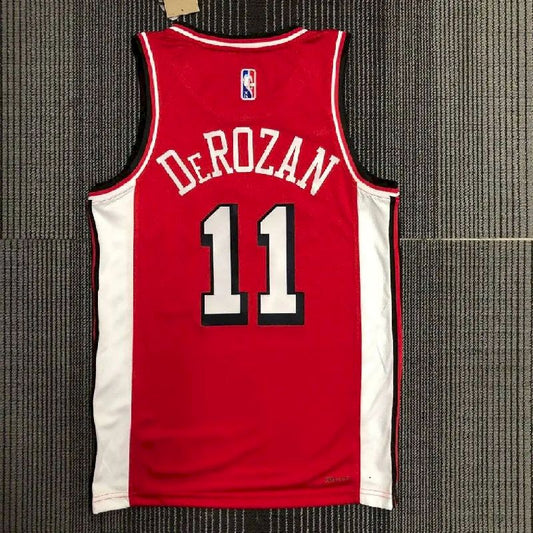 Camisa DeRozan Vermelha Masculina – Edição Cidade