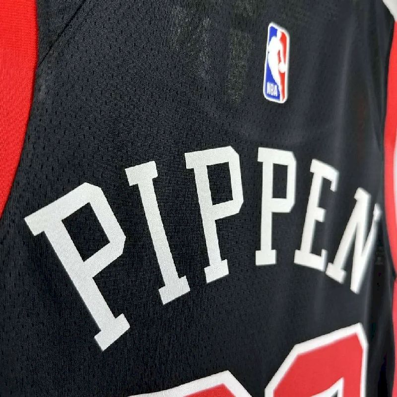 Camisa preta masculina Scottie Pippen 2024 – Edição City