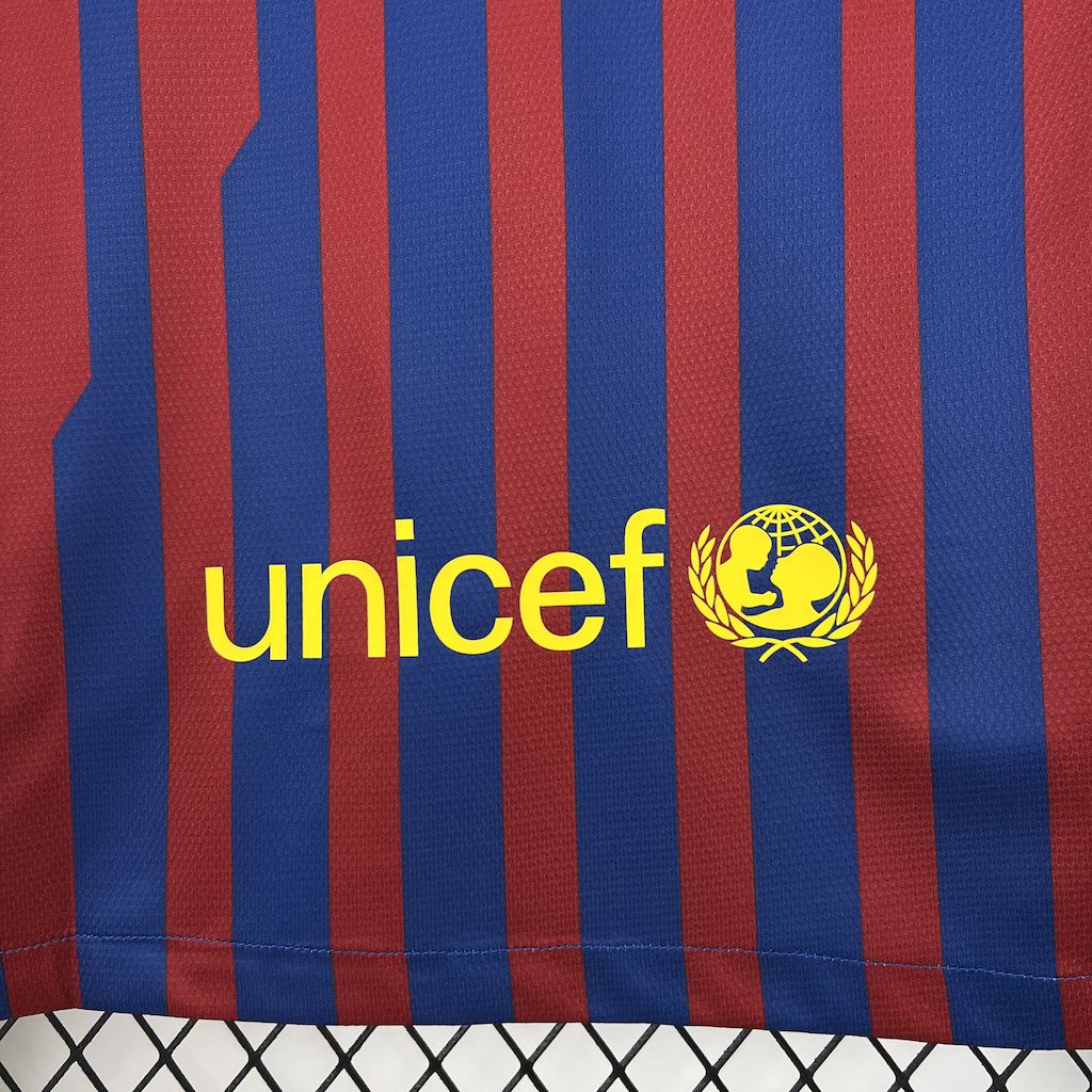 Barcelona 2011/12 Home Long Sleeves Retro Jersey