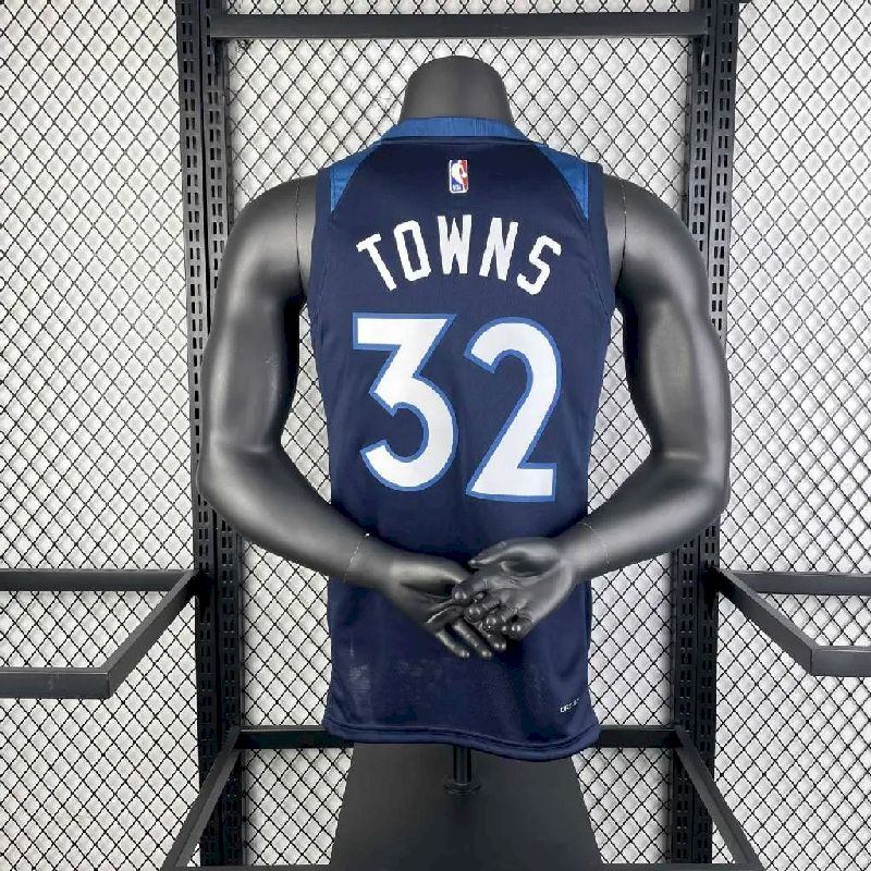 Men’s 2023 Karl-Anthony Towns Away Team Jersey