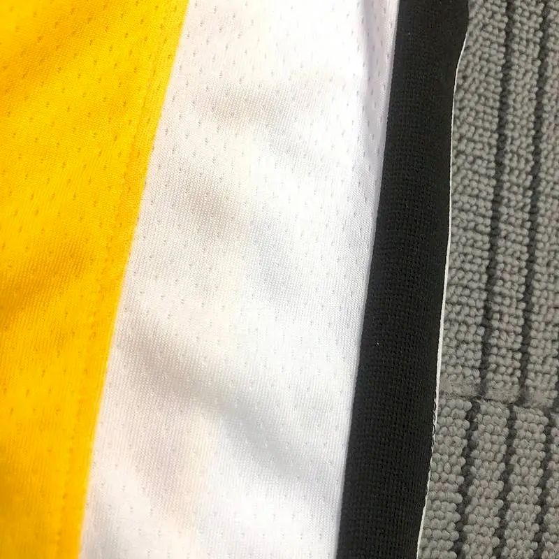 Camisa Kevin Durant com gola V amarela versão jogador masculina – Edição Statement