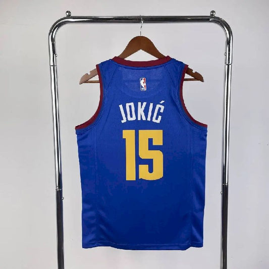 Camisa azul masculina Nikola Jokic Team – Edição Statement