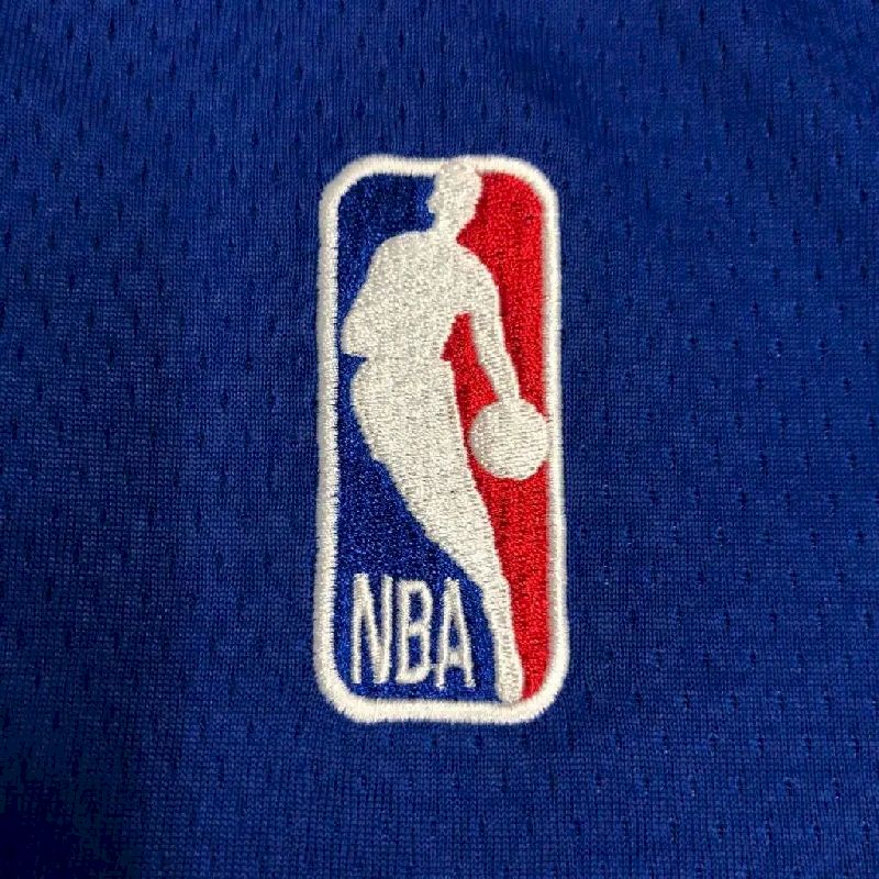 Camisa Stephen Curry Azul Retro Masculina – Edição de 75º Aniversário