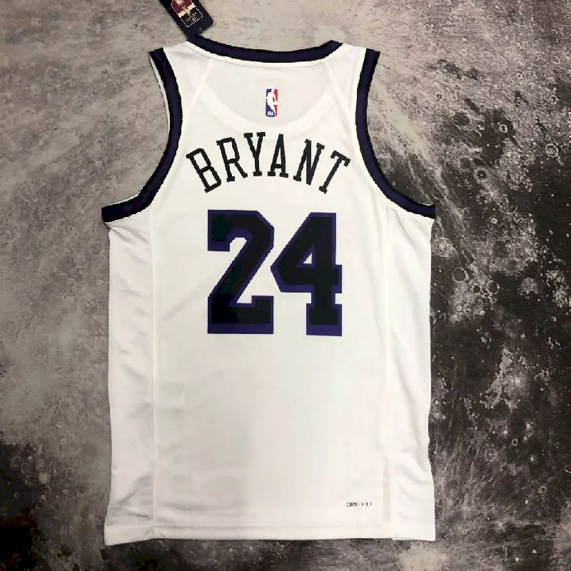 Men’s Kobe Bryant White Team Jersey – City Edition