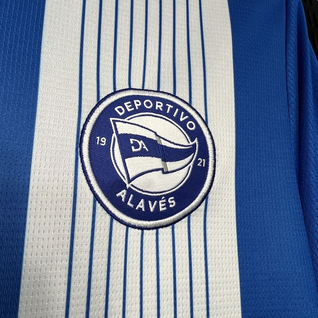 Camisa Home Deportivo Alavés 2024/25