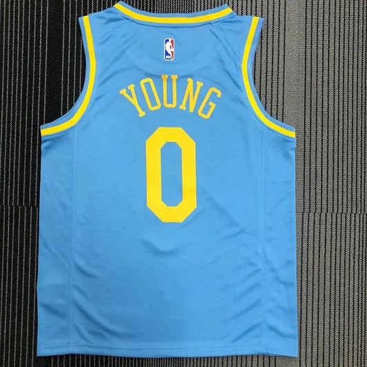 Camisa masculina Nick Young Swingman azul – MPLS Classical Edition