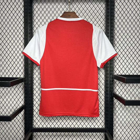 Camisa retrô do Arsenal 2002/04