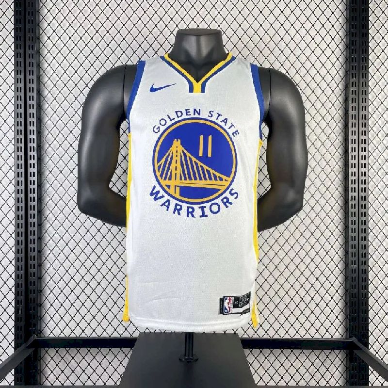 Camisa masculina Klay Thompson branca da equipe