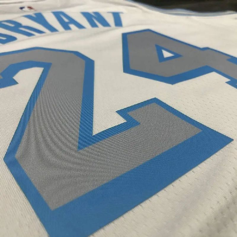 Men’s Kobe Bryant White Player Version Jersey – City Edition