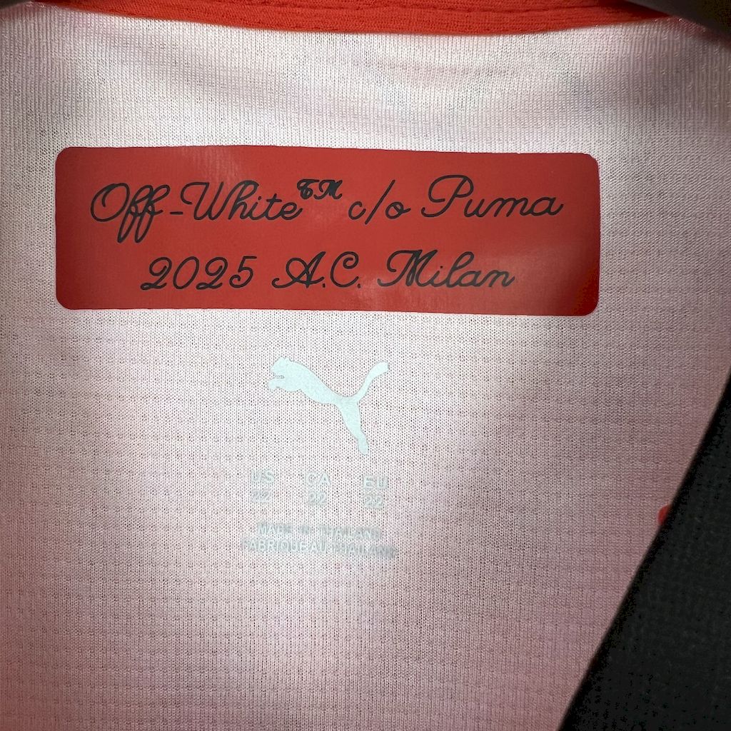 Ac Milan 2025/26 Co Branded Red Edition Kids Kit
