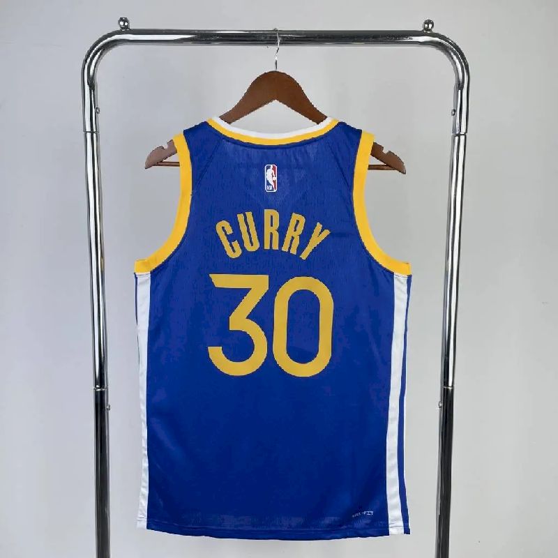 Men’s Stephen Curry Blue Away Team Jersey