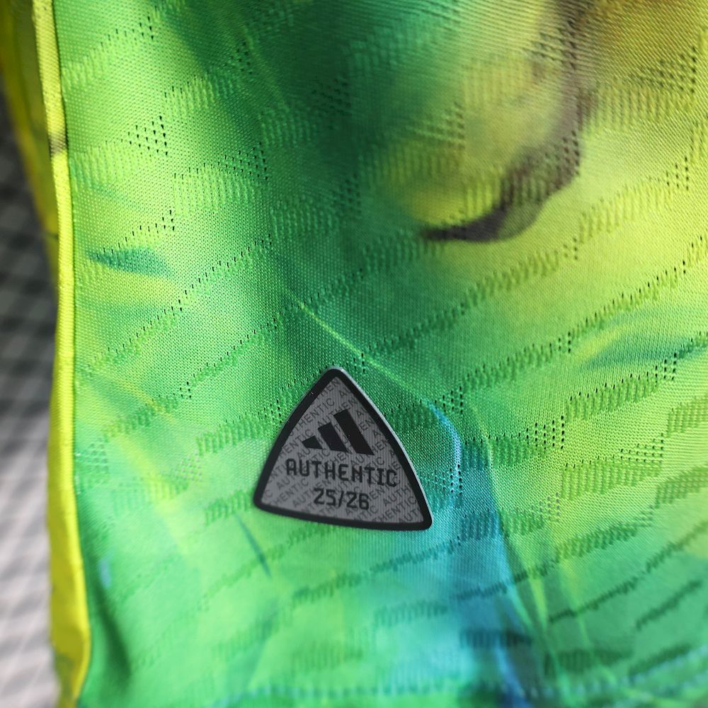 Real Madrid 2025/26 Green Special Edition Jersey Player Version