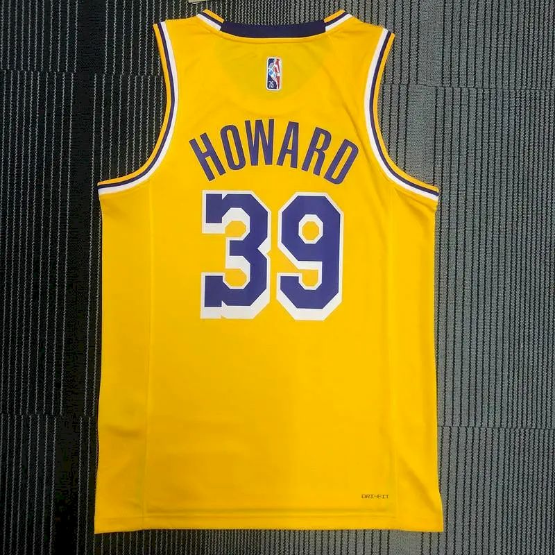 Camisa amarela masculina Dwight Howard – Edição de 75º aniversário