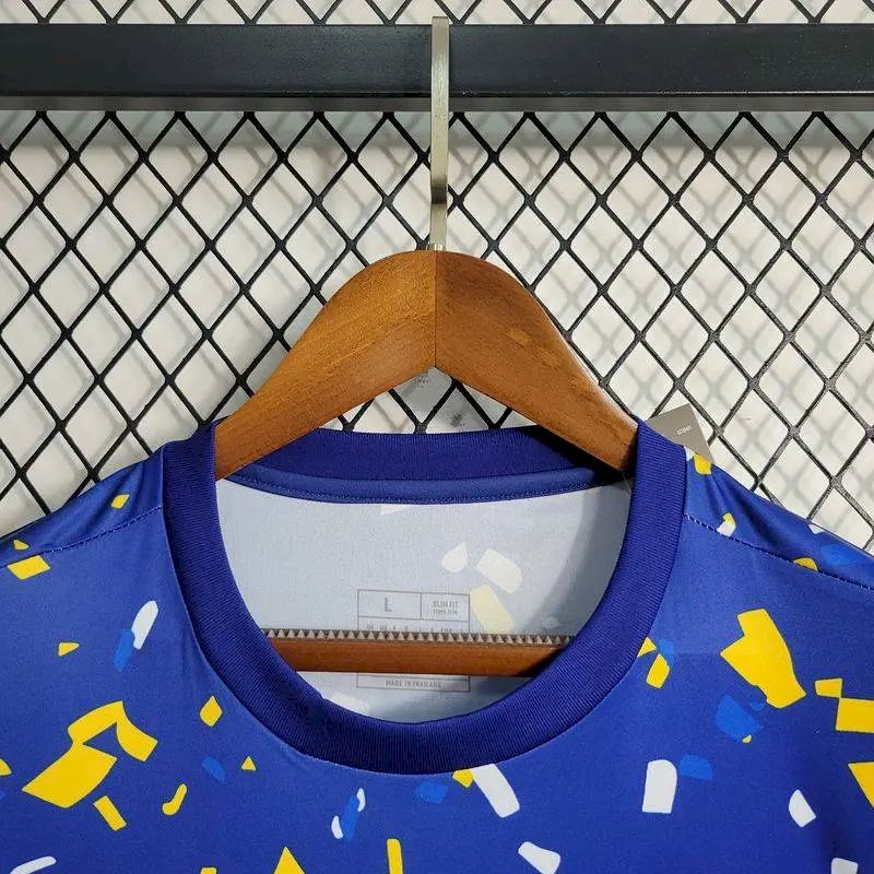 Camisa de treino pré-jogo do Boca Juniors 2023/24