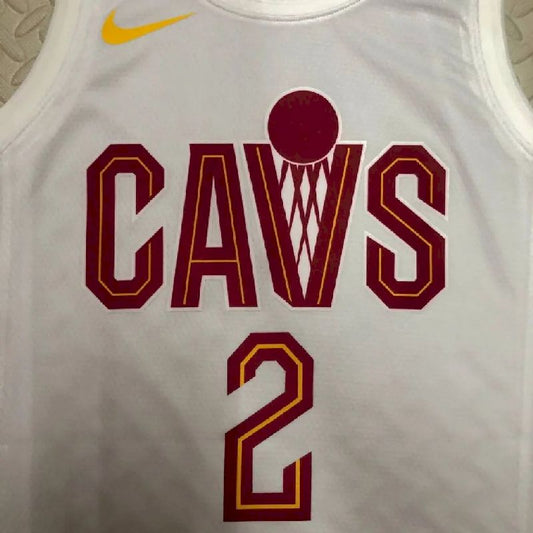 Camisa masculina Kyrie Irving White Home Team