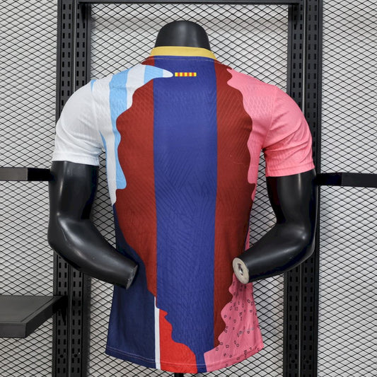 Camisa Lionel Andrés Messi Cuccitini 2025/26 com todos os clubes - Versão do jogador