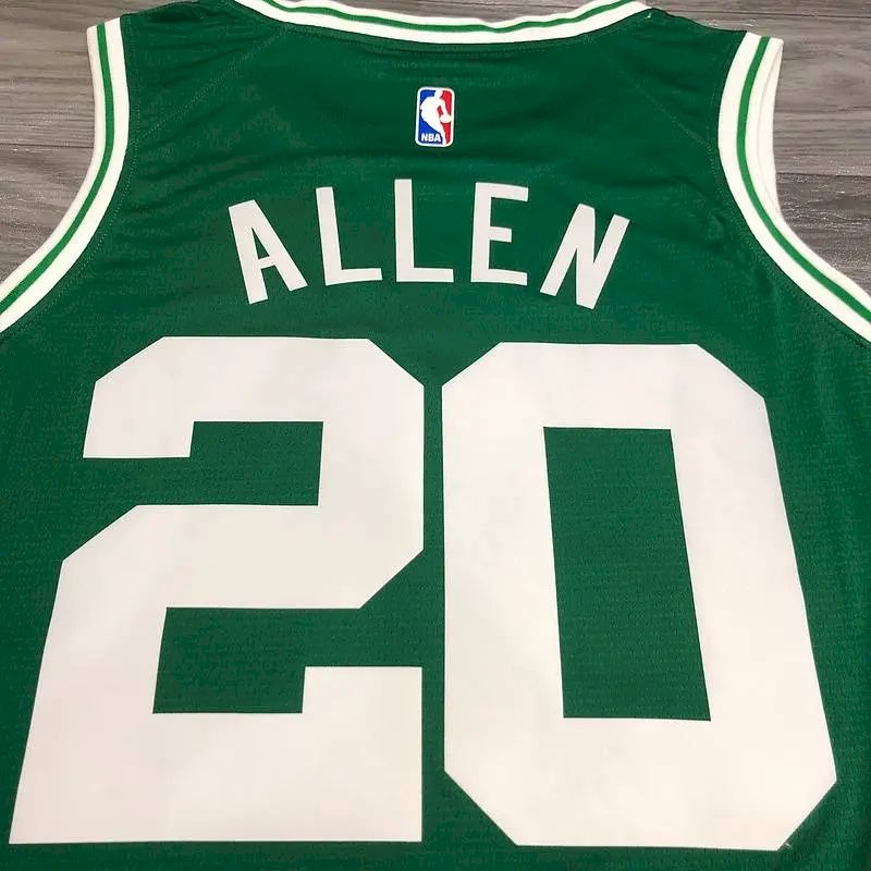 Camisa masculina Ray Allen verde versão jogador - Edição Ícone