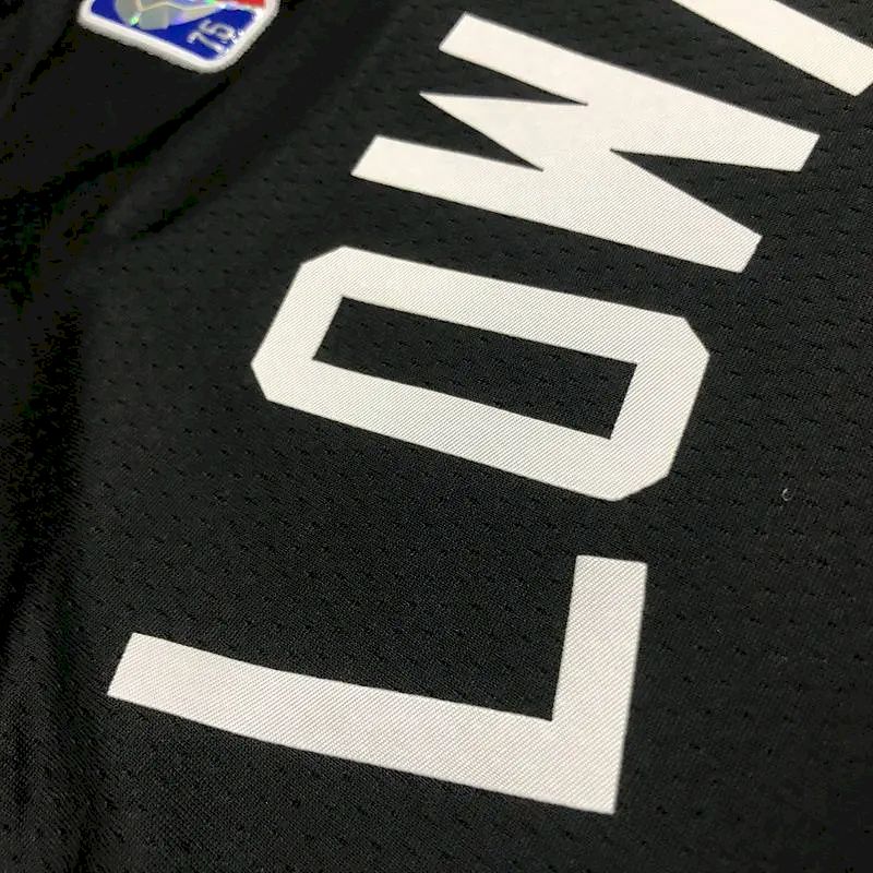Camisa preta masculina Kyle Lowry Team – Edição City do 75º aniversário