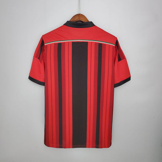 Camisa retrô titular do AC Milan 2014/15