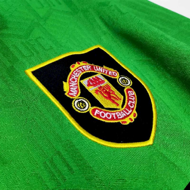 Camisa retrô de mangas compridas do Manchester United 1992/94 Third