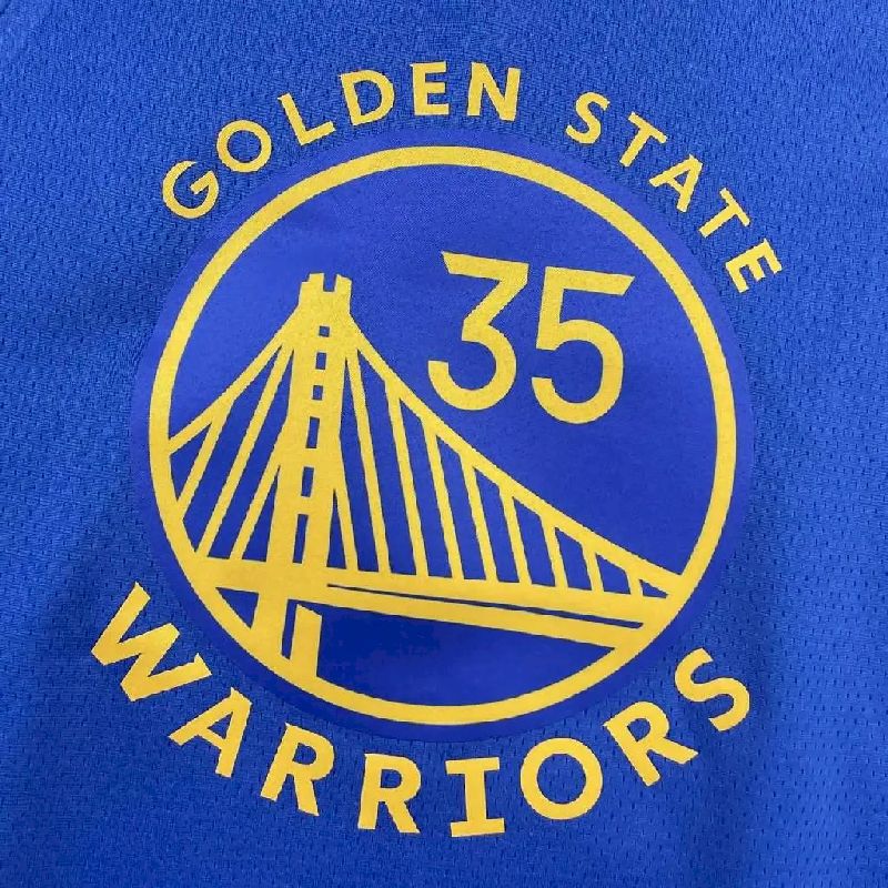 Camisa azul reserva masculina Kevin Durant