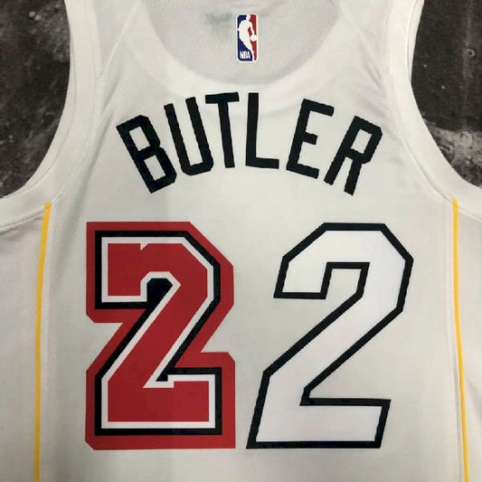 Men’s Jimmy Butler White Team Jersey – City Edition