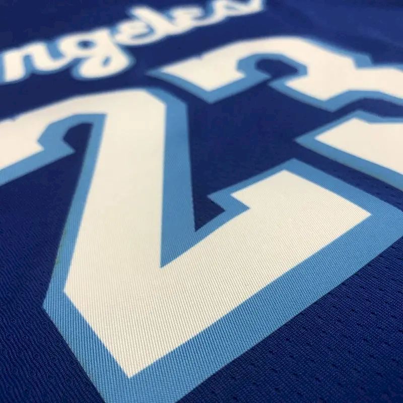 LeBron James Men’s Blue Player Version Jersey – Retro Classic Edition