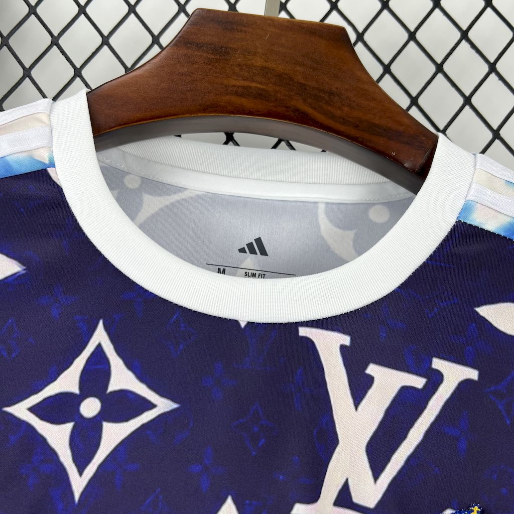 Maillot Louis Vuitton édition conjointe Real Madrid 2025/26