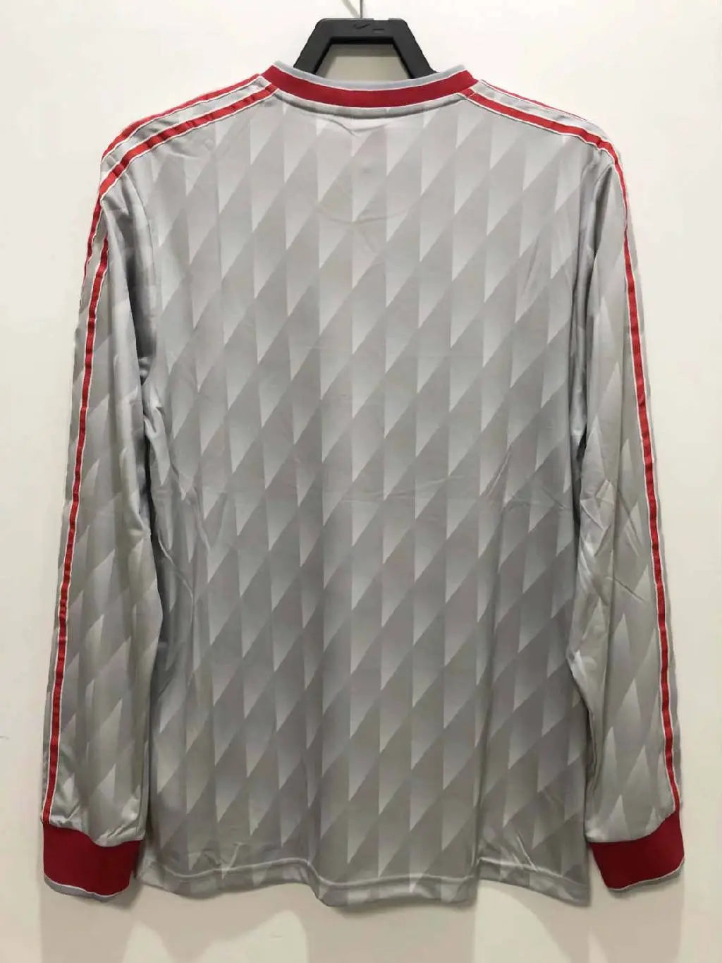 Camisa retrô de mangas compridas reserva do Liverpool 1989/91