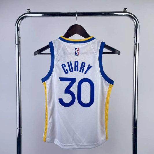 Camisa branca do time juvenil Stephen Curry