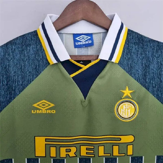 Camisa retrô reserva do Inter de Milão 1995/96