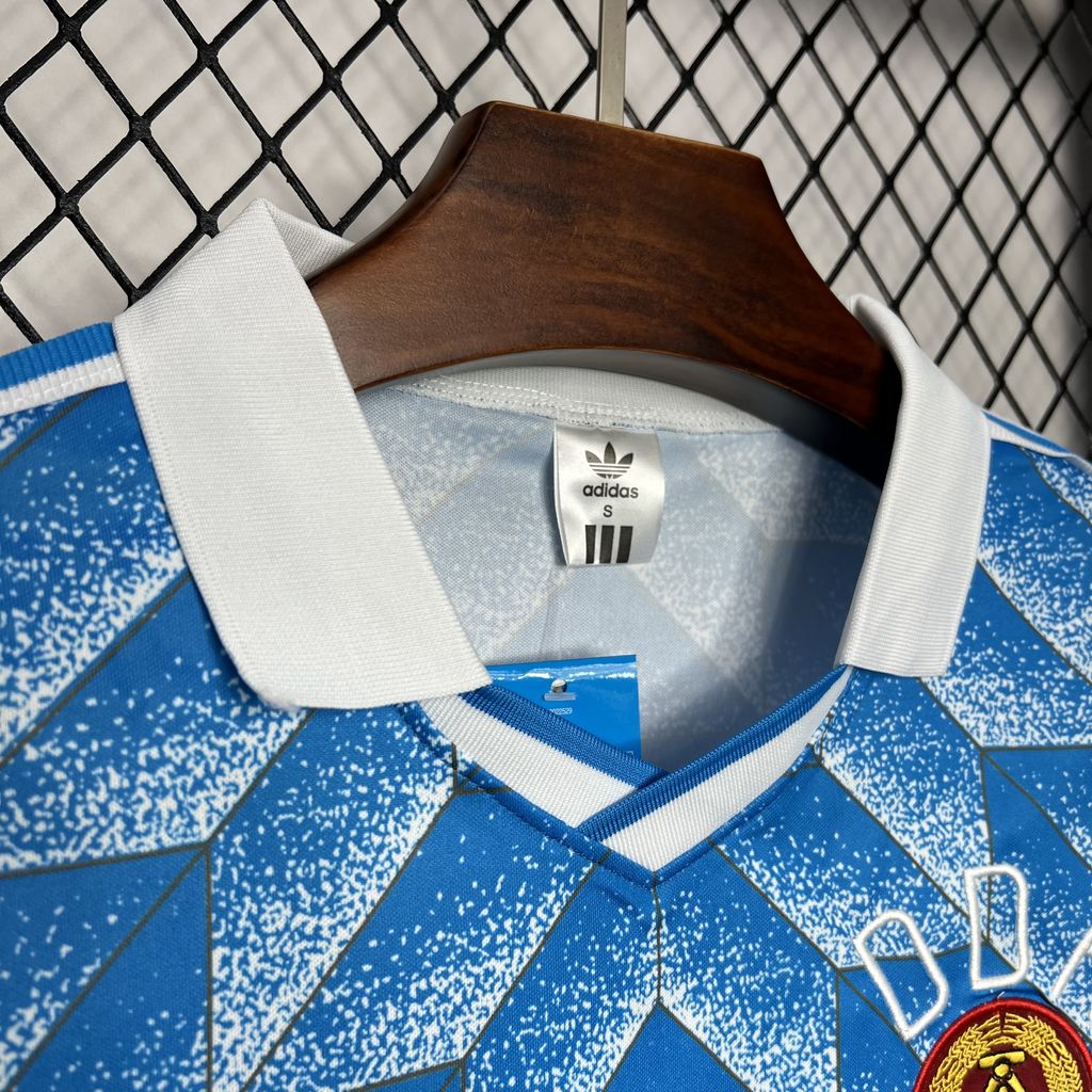 DDR 1988 Away Long Sleeve Retro Jersey