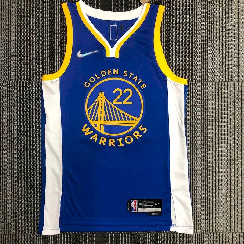 Camisa azul masculina Andrew Wiggins Team – Edição de 75º aniversário