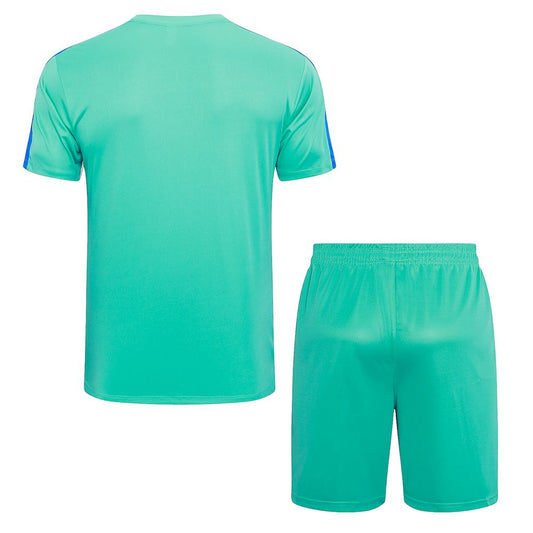 Camisa de treino adulto Barcelona 2023/24 + short 815