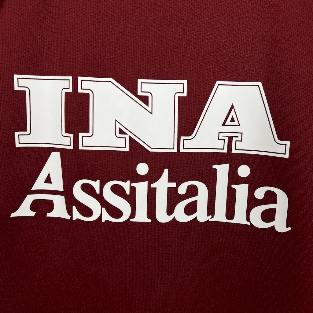 Camisa retrô da AS Roma 2000/01