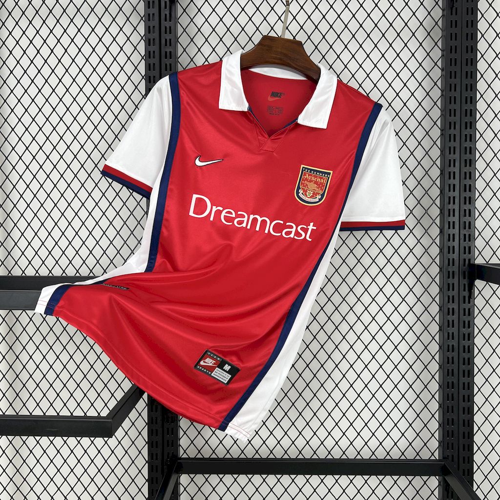 Camisa retrô do Arsenal 1999/00