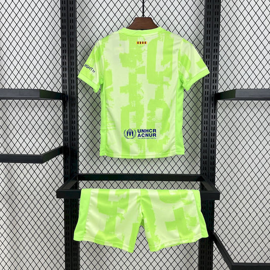 Barcelona 2024/25 Third Travis Scott Edition Kids Kit