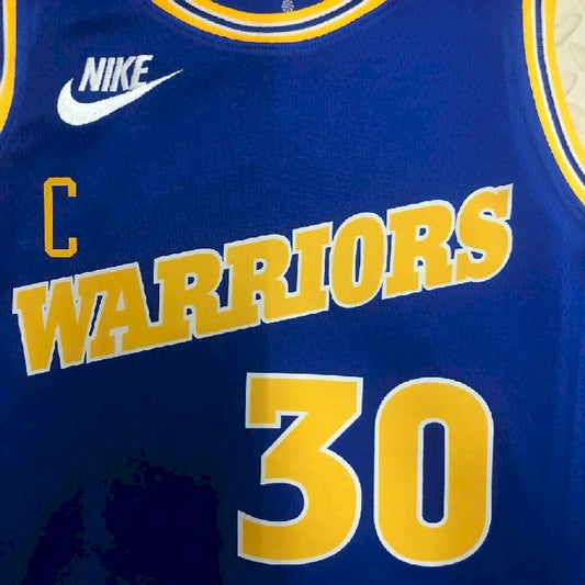 Camisa Stephen Curry Azul Retro Masculina