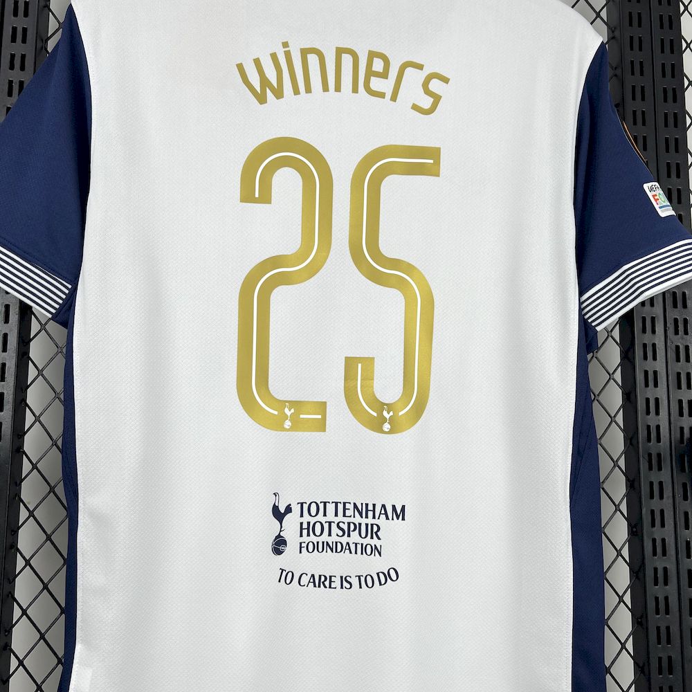 Tottenham Hotspur 2024/25 Home Europa League Winners Jersey