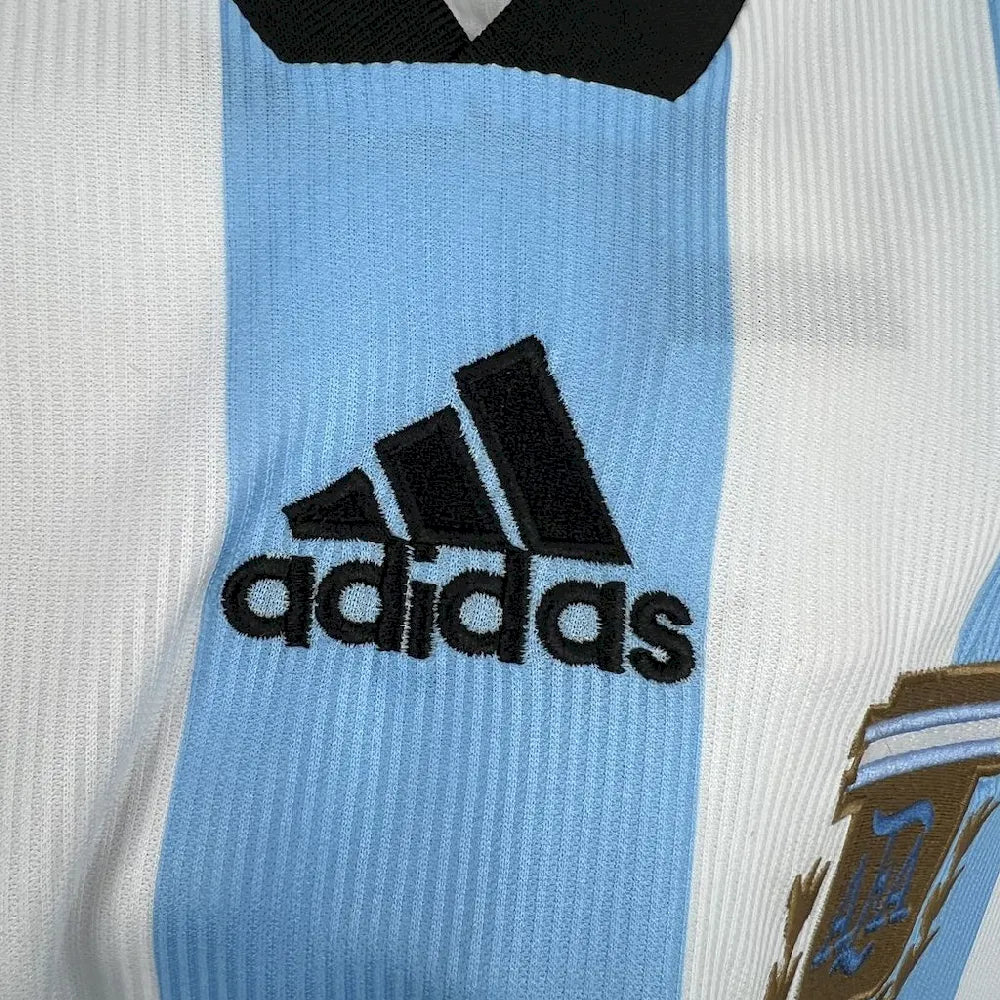 Argentina 1998 Home Long Sleeves Retro Jersey