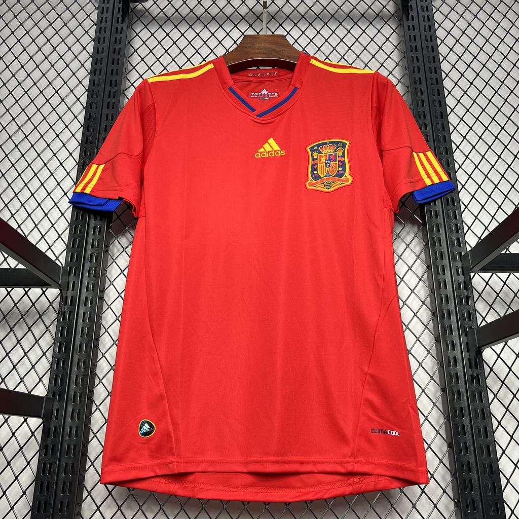 Camisa retrô da Espanha 2010