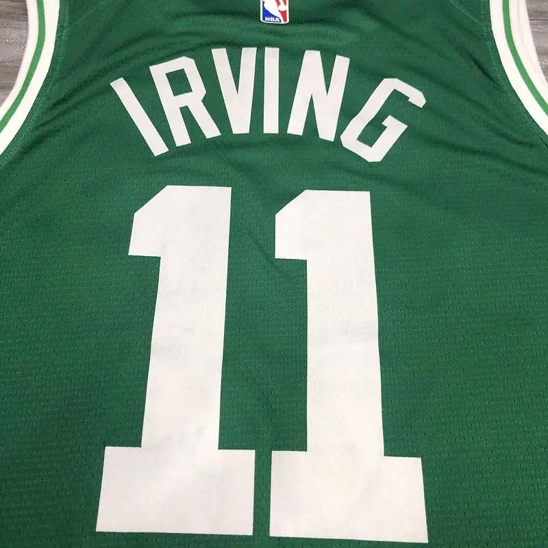 Kyrie Irving Men’s Green Player Version Jersey- Icon Edition