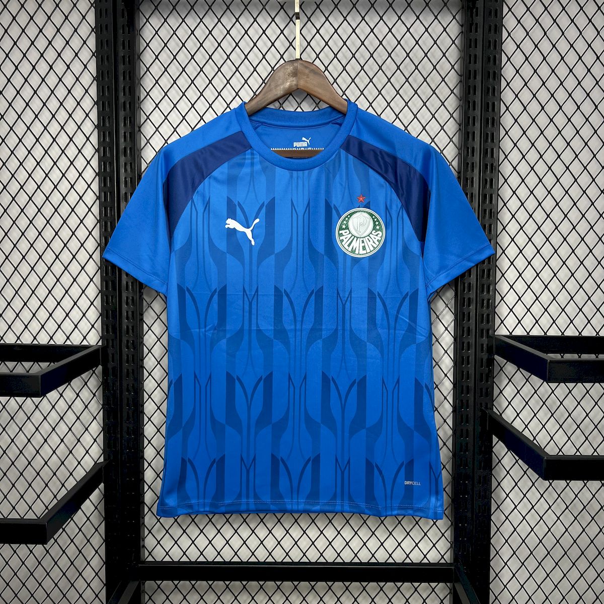 Men's Palmeiras 2024/25 Blue Pre-Match Jersey