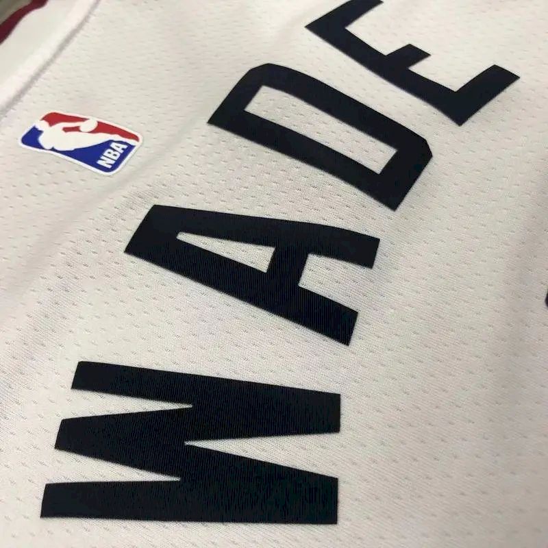 Men’s Dwyane Wade White 2020-21 Swingman Player Version Jersey – Association Edition