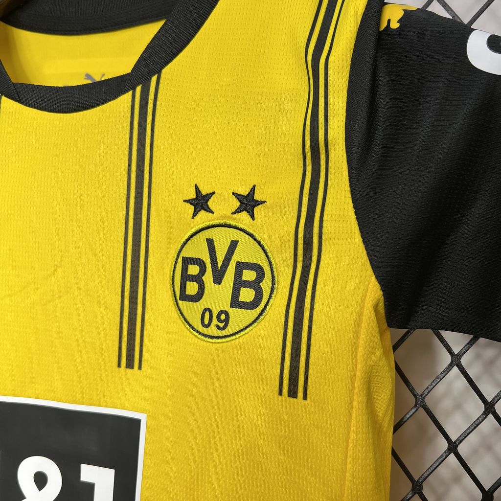 Borussia Dortmund 2024/25 Home Kids Kit
