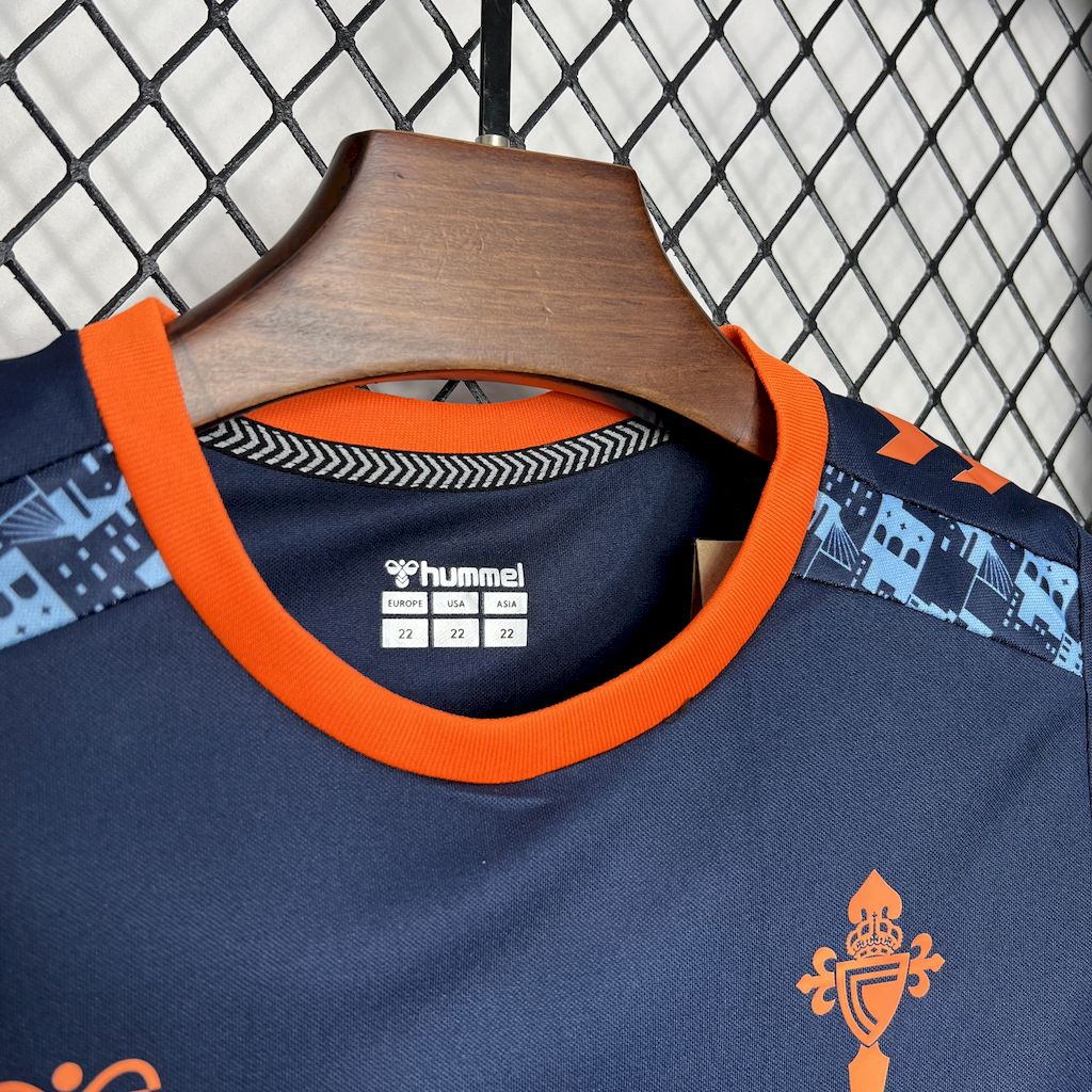 Celta de Vigo 2024/25 Away Kids Kit