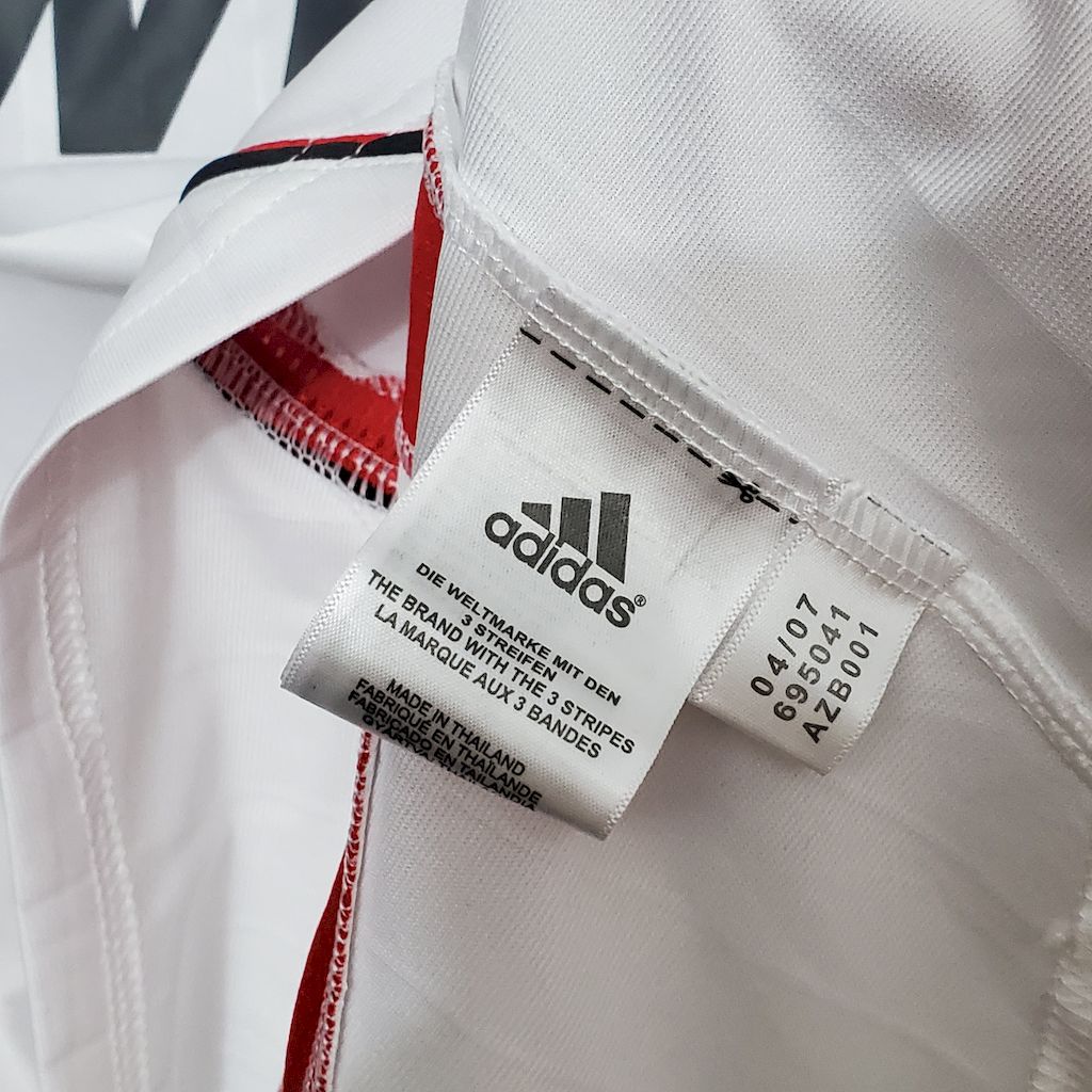 Camisa reserva de mangas compridas retrô do AC Milan 2006/07