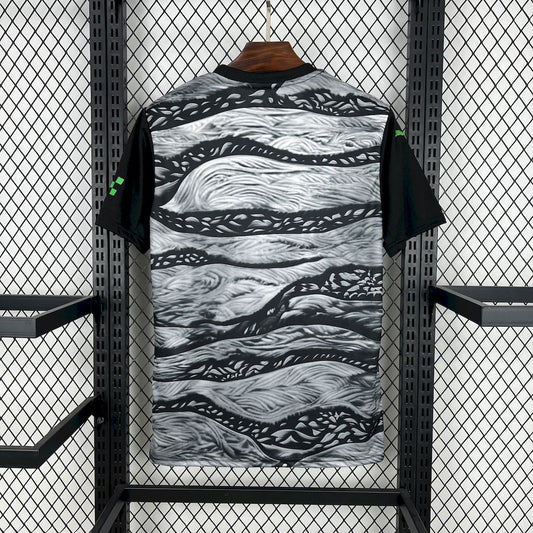 Men's Manchester City 2025/26 Black and gray concept version Jersey