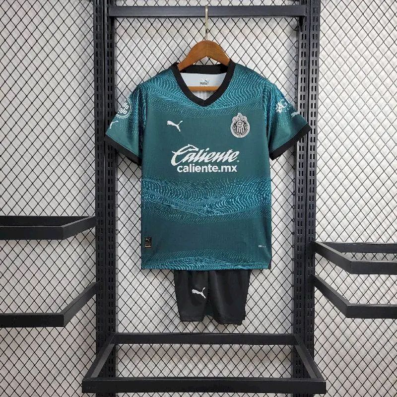 Chivas 2023/24 Third Kids Kit